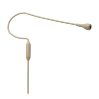 OMNIDIRECTIONAL CONDENSER HEADWORN MICROPHONE, 55&quot; (1.4 M) PERMANENTLY ATTACHED CABLE TERMINATED